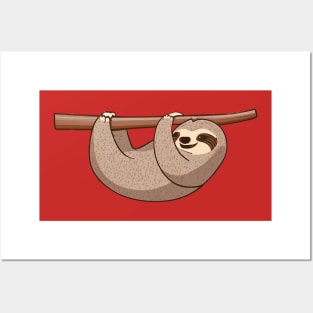 Sloth life Posters and Art